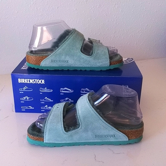 Birkenstock Arizona Beryl Shearling ladies 36/5 39/8 - Picture 3 of 9